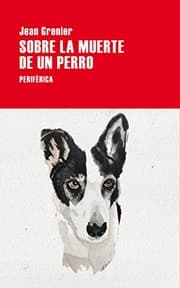 Tapa de Sobre la muerte de un perro