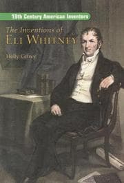 Tapa de Odr2 Inventions of Eli Whitney Sb (On Deck Reading Libraries)