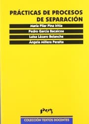 Tapa de Prácticas de procesos de separación