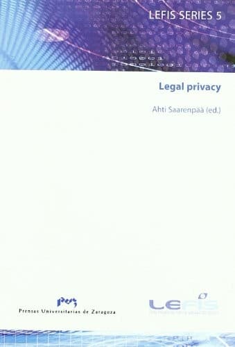 Tapa de Legal privacy