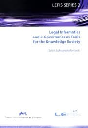 Tapa de Legal Informatics and E-Governance as Tools for the Knowledge Society