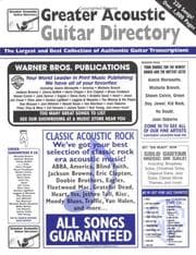 Tapa de Acoustic Guitar: The Ultimate White Pages