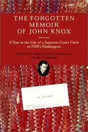 Tapa de The Forgotten Memoir of John Knox