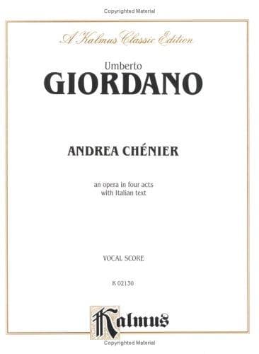 Tapa de Andrea Chenier