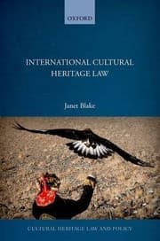 Tapa de International Cultural Heritage Law