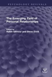 Tapa de Emerging Field of Personal Relationships