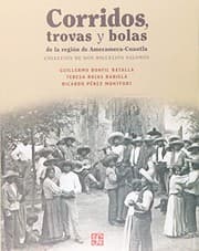 Tapa de Corridos; trovas y bolas de la región Amecameca-Cuautla. Colección de don Miguelito Salomón