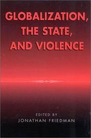 Tapa de Globalization, the state, and violence