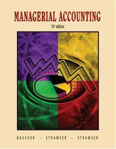 Tapa de Managerial Accounting