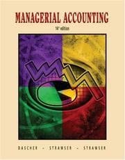 Tapa de Managerial Accounting