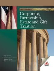 Tapa de Corporate, Partnership, Estate & Gift Taxation