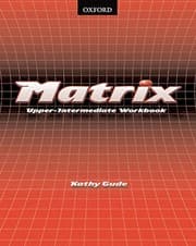 Tapa de Matrix - Upper-Intermediate