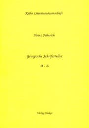 Tapa de Georgische Schriftsteller A - Z