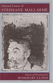 Tapa de Selected letters of Stéphane Mallarmé