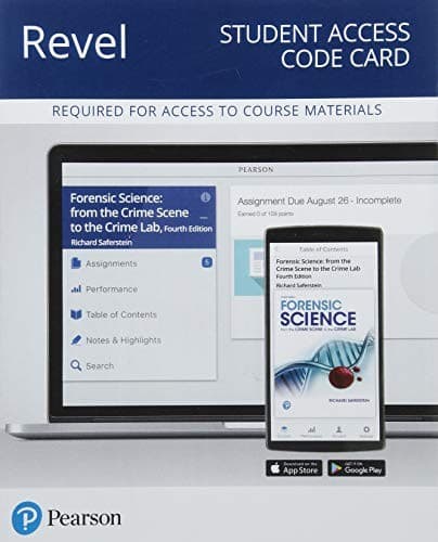 Tapa de REVEL for Forensic Science