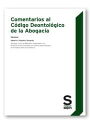Tapa de Comentarios al Código Deontológico de la Abogacía