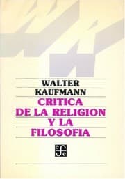Tapa de Critica de La Religion y La Filosofia