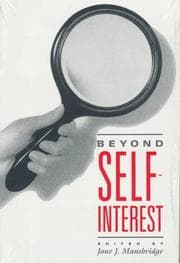Tapa de Beyond self-interest