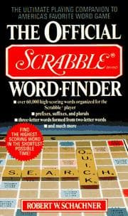 Tapa de The official Scrabble word-finder