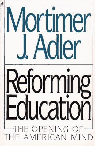 Tapa de Reforming Education