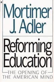 Tapa de Reforming Education
