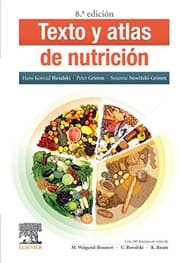 Tapa de Texto y atlas de nutrición