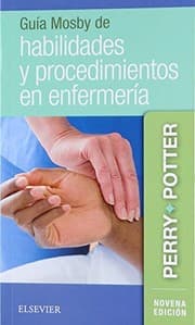 Tapa de Guía Mosby de habilidades y procedimientos en enfermería