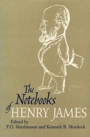 Tapa de The notebooks of Henry James