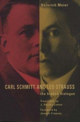 Tapa de Carl Schmitt & Leo Strauss