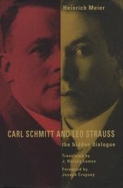Tapa de Carl Schmitt & Leo Strauss