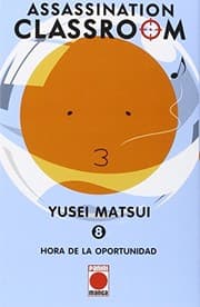 Tapa de ASSASSINATION CLASSROOM 8