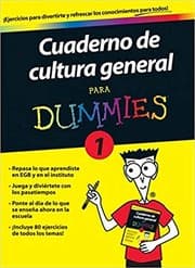 Tapa de Cuaderno de cultura general para Dummies 1