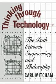 Tapa de Thinking through technology