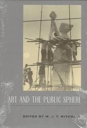 Tapa de Art and the public sphere