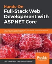Tapa de Hands-On Full-Stack Web Development with ASP. NET Core