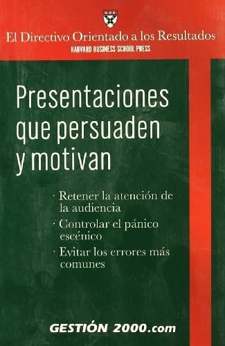 Tapa de Presentaciones que persuaden y motivan