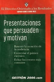 Tapa de Presentaciones que persuaden y motivan