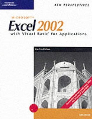 Tapa de New Perspectives on Microsoft Excel 2002 with Visual Basic for Applications, Advanced