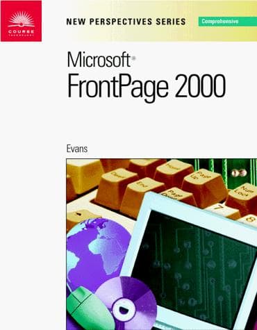 Tapa de New perspectives on Microsoft FrontPage 2000