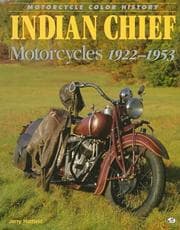 Tapa de Indian Chief motorcycles, 1922-1953