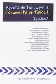 Tapa de Apunts de física per a "Fonaments de física 1"