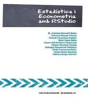 Tapa de Estadística i econometria amb RStudio