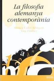 Tapa de La filosofia alemanya contemporània