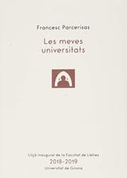Tapa de Les meves universitats