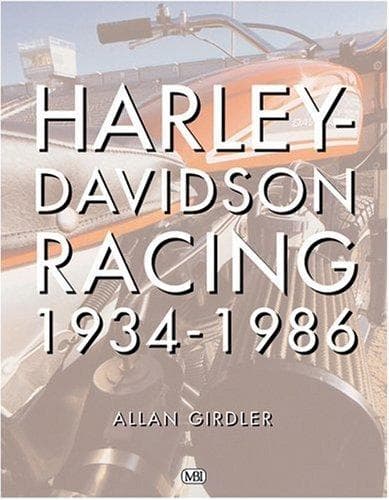 Tapa de Harley-Davidson racing, 1934-1986