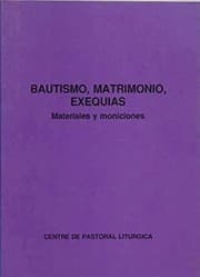 Tapa de Bautismo. Matrimonio. Exequias