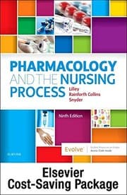Tapa de Pharmacology Online for Pharmacology and the Nursing Process (Access Code and Textbook Package)