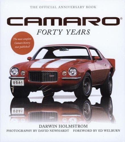 Tapa de Camaro Forty Years