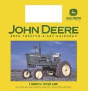 Tapa de John Deere Tractor-a-Day 2008 Calendar w/toy