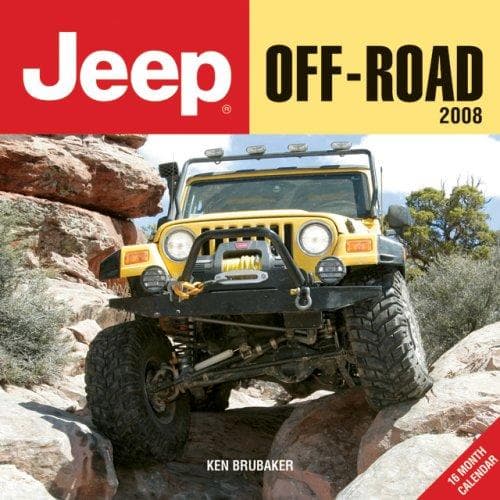 Tapa de Jeep Off-Road 2008 Calendar